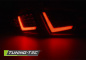 Preview: LED Lightbar Upgrade Design Rückleuchten für Seat Leon 1P Facelift 09-12 rot/rauch